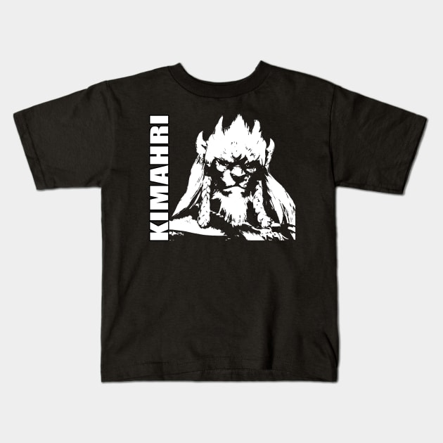 Kimahri - Final Fantasy X Kids T-Shirt by thethirddriv3r